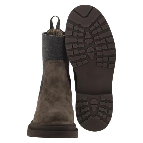25FW 브루넬로 쿠치넬리 부츠 MZSFG3034 BROWN - BRUNELLO CUCINELLI