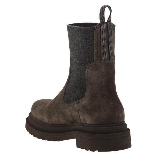 25FW 브루넬로 쿠치넬리 부츠 MZSFG3034 BROWN - BRUNELLO CUCINELLI