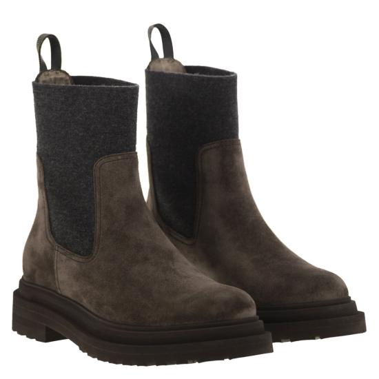 25FW 브루넬로 쿠치넬리 부츠 MZSFG3034 BROWN - BRUNELLO CUCINELLI