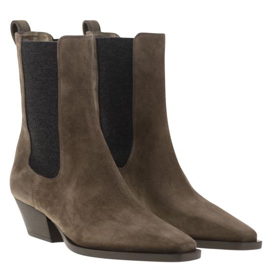 25FW 브루넬로 쿠치넬리 부츠 MZSFC3080P BROWN - BRUNELLO CUCINELLI