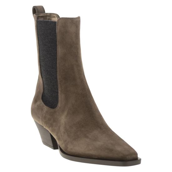 25FW 브루넬로 쿠치넬리 부츠 MZSFC3080P BROWN - BRUNELLO CUCINELLI