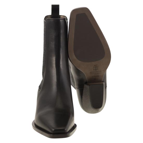 25FW 브루넬로 쿠치넬리 부츠 MZORC3050P BLACK - BRUNELLO CUCINELLI