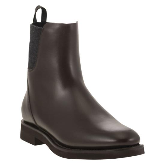 25FW 브루넬로 쿠치넬리 부츠 MZOLG3033 DARK BROWN - BRUNELLO CUCINELLI