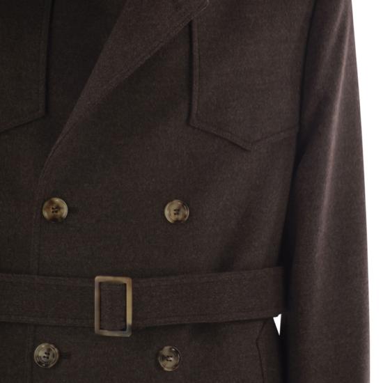 25FW 브루넬로 쿠치넬리 코트 MY4969140 BROWN - BRUNELLO CUCINELLI