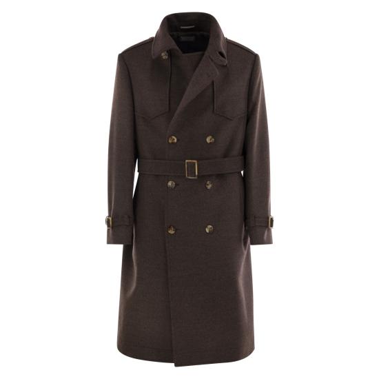 25FW 브루넬로 쿠치넬리 코트 MY4969140 BROWN