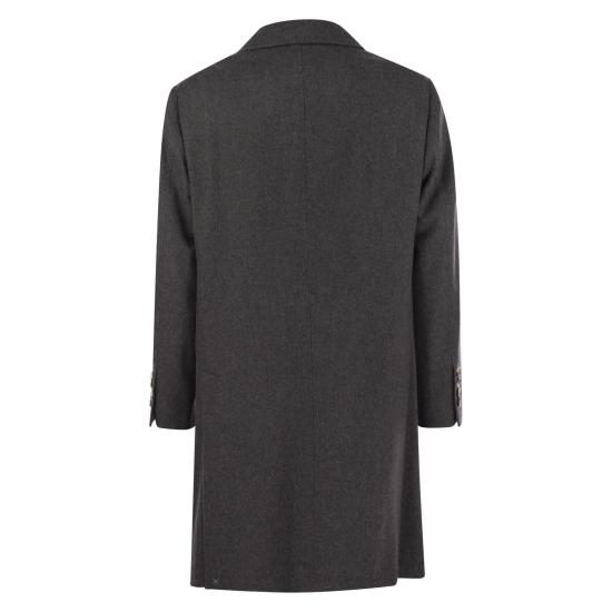 25FW 브루넬로 쿠치넬리 코트 MY4499154 DARK GREY - BRUNELLO CUCINELLI