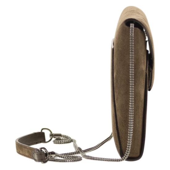 25FW 브루넬로 쿠치넬리 모닐레 장식 BC Duo 파우치 MWDLD2722P BROWN - BRUNELLO CUCINELLI
