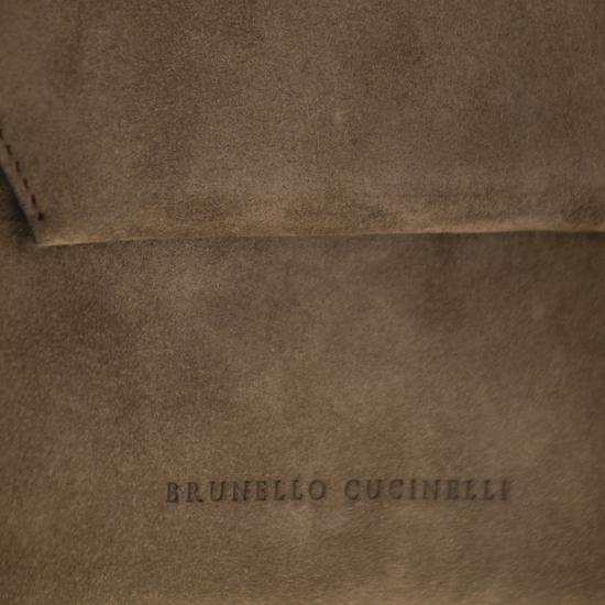 25FW 브루넬로 쿠치넬리 모닐레 장식 BC Duo 파우치 MWDLD2722P BROWN - BRUNELLO CUCINELLI
