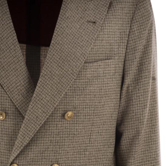 25FW 브루넬로 쿠치넬리 수트 자켓 MV4017BBDG BEIGE - BRUNELLO CUCINELLI