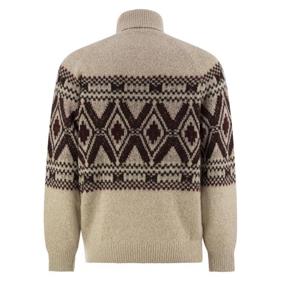 25FW 브루넬로 쿠치넬리 터틀넥 MRI505403 SAND - BRUNELLO CUCINELLI