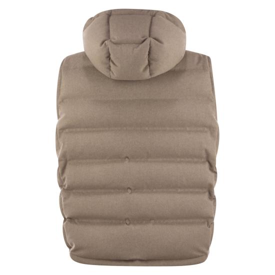 25FW 브루넬로 쿠치넬리 베스트 MQ4631608 BEIGE - BRUNELLO CUCINELLI