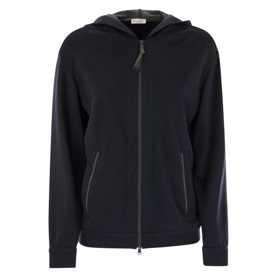 25FW 브루넬로 쿠치넬리 가디건 MP828SB806 DARK GREY