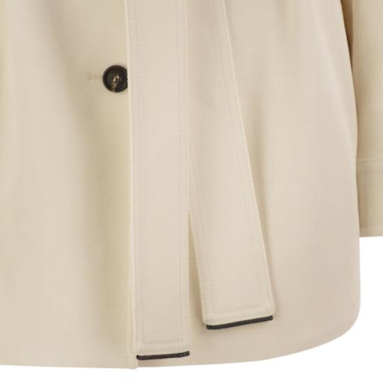 25FW 브루넬로 쿠치넬리 코트 MG5127451P IVORY - BRUNELLO CUCINELLI