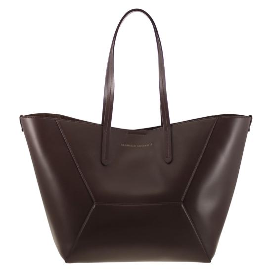 25FW 브루넬로 쿠치넬리 토트백 MBTKD2571 BURGUNDY