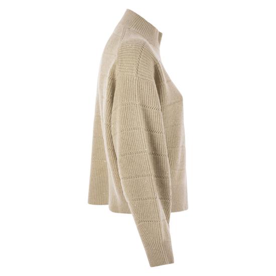 25FW 브루넬로 쿠치넬리 터틀넥 MBM738204 BEIGE - BRUNELLO CUCINELLI