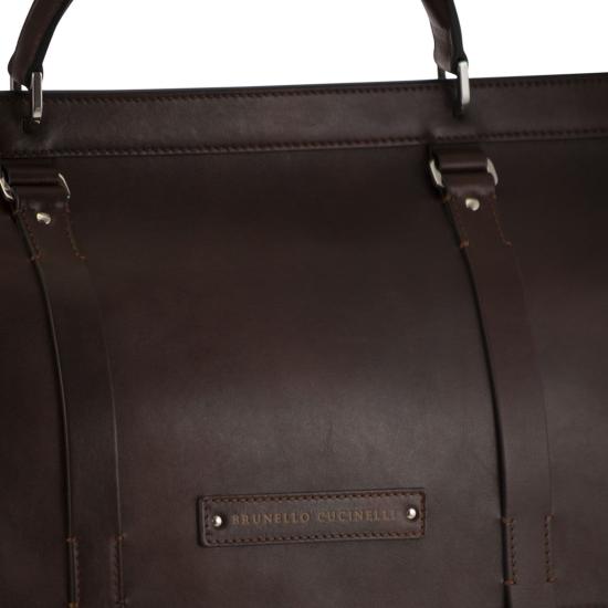 25FW 브루넬로 쿠치넬리 토트백 MBCIBU427 BURGUNDY - BRUNELLO CUCINELLI