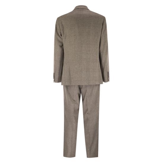 25FW 브루넬로 쿠치넬리 수트 세트 MA479LDFV2 LIGHT BROWN - BRUNELLO CUCINELLI