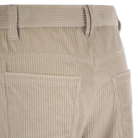 25FW 브루넬로 쿠치넬리 스트레이트 팬츠 MA180P8724 LIGHT BEIGE - BRUNELLO CUCINELLI