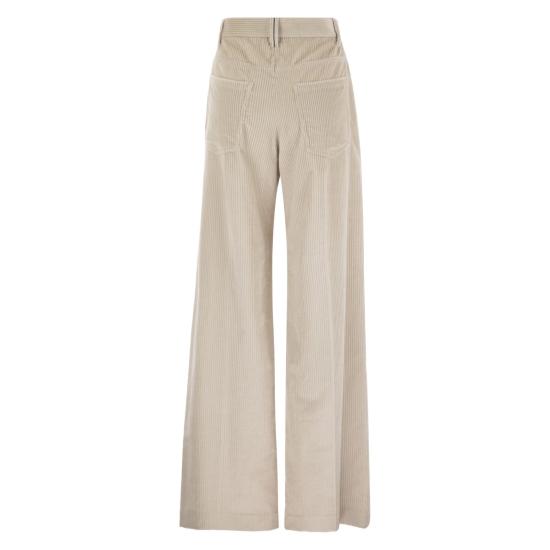 25FW 브루넬로 쿠치넬리 스트레이트 팬츠 MA180P8724 LIGHT BEIGE - BRUNELLO CUCINELLI