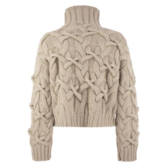 25FW 브루넬로 쿠치넬리 터틀넥 M52365804 BEIGE - BRUNELLO CUCINELLI