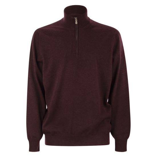 25FW 브루넬로 쿠치넬리 터틀넥 M2200124 BORDEAUX