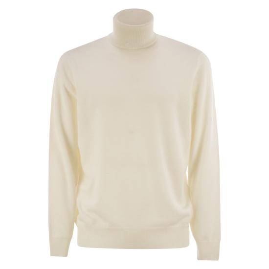 25FW 브루넬로 쿠치넬리 터틀넥 M2200103 CREAM