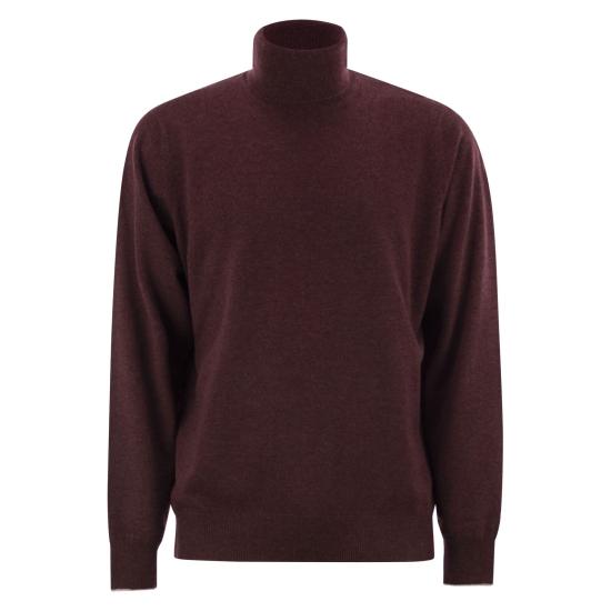 25FW 브루넬로 쿠치넬리 터틀넥 M2200103 BORDEAUX