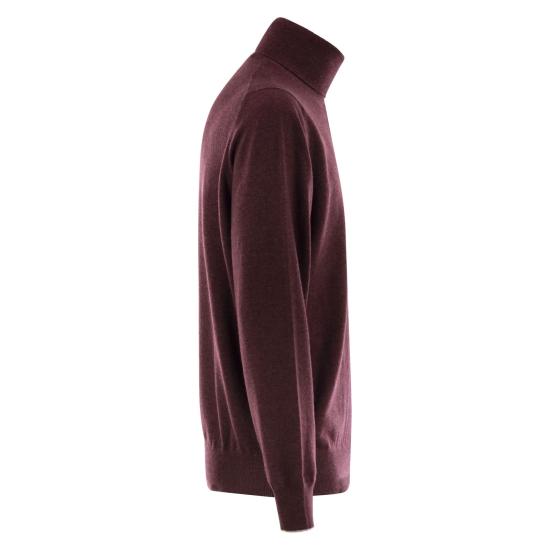 25FW 브루넬로 쿠치넬리 터틀넥 M2200103 BORDEAUX - BRUNELLO CUCINELLI