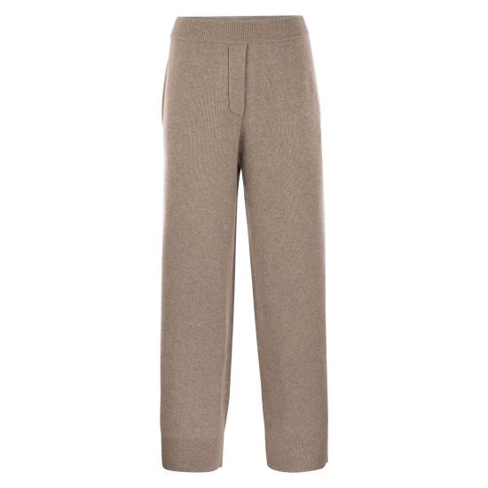 25FW 브루넬로 쿠치넬리 스트레이트 팬츠 M1E206599 BEIGE