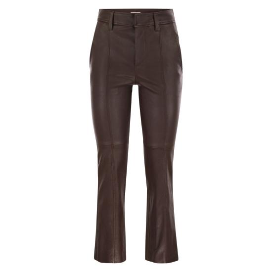 25FW 브루넬로 쿠치넬리 스트레이트 팬츠 M0V32P9048 BORDEAUX