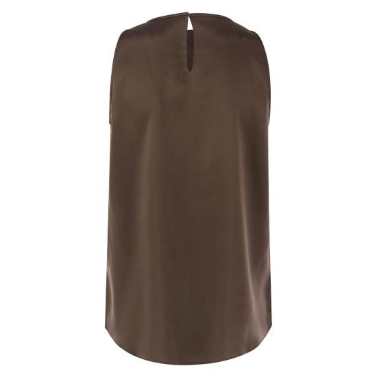 25FW 브루넬로 쿠치넬리 민소매 티셔츠 M0C59DX800 BROWN - BRUNELLO CUCINELLI