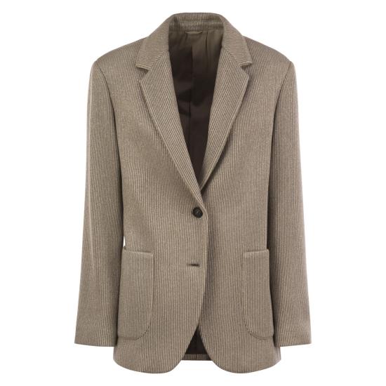 25FW 브루넬로 쿠치넬리 수트 자켓 M0AZT7511 BEIGE