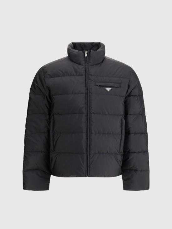 25FW 프라다 리나일론 다운 자켓 SGC9331WQ9F0002 BLACK DOM