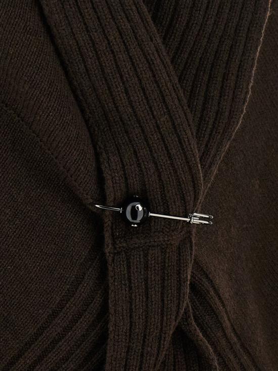 25FW 알베르타 페레티 터틀넥 A090366010101 BROWN - ALBERTA FERRETTI