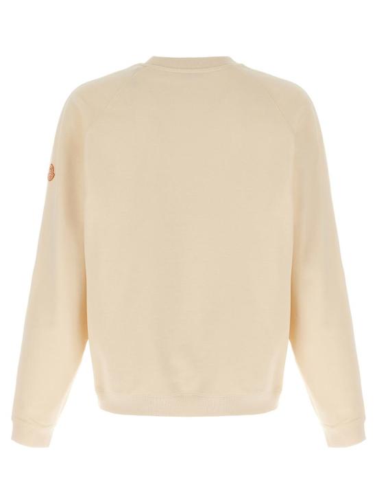 25FW 몽클레어 몽클레어 x 길가 팜 디자인 바이 도널드 글로버 코튼 스웨트셔츠  K24028G0000289AUJ02B WHITE - MONCLER