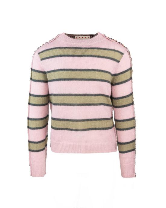 25FW 마르니 스웨터 GCMG0204Q1UFU193STC47 SOFT PINK