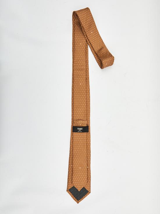 25FW 펜디 넥타이 FXC023 YELLOW - FENDI