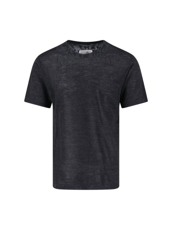 25FW MM6 메종마르지엘라 반팔 티셔츠 SH2GC0027 M20123 899 Black