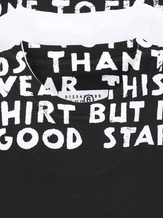 25FW MM6 메종마르지엘라 반팔 티셔츠 SH2GC0033 M20048 100 White - MM6 MAISON MARGIELA