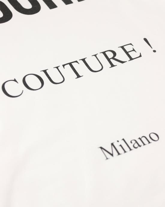 25FW 모스키노 반팔 티셔츠 0710 5441 1001 BIANCO - MOSCHINO