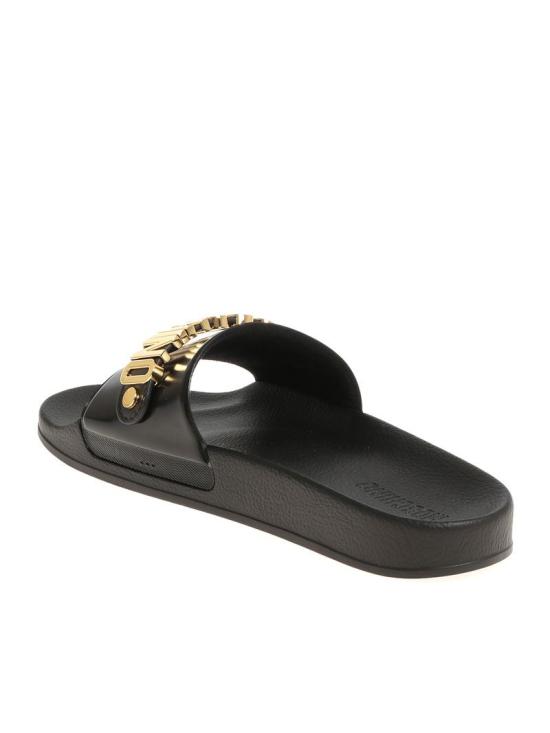 26FW 모스키노 뮬/슬리퍼 MB28032G0M G11 000 NERO ORO - MOSCHINO