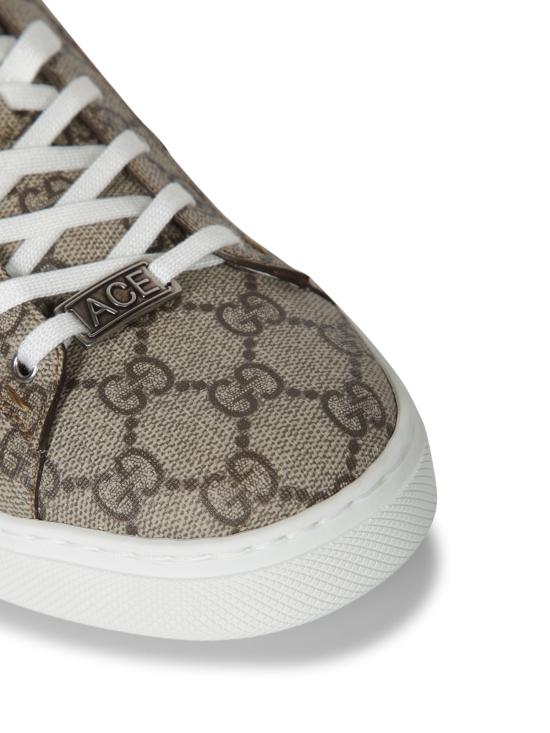 25SS 구찌 에이스 웹 스니커즈 760775 FACMZ 9746 Beige - GUCCI