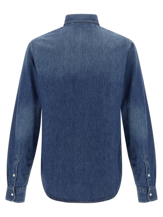 25FW 베르사체 데님 셔츠 10207011A150221D030 - VERSACE