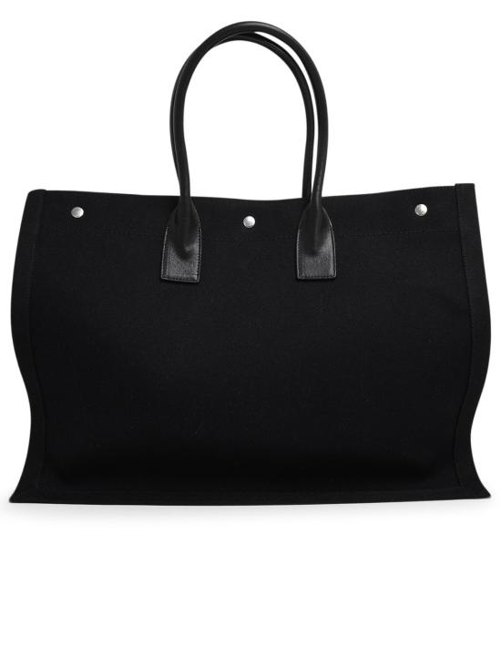 25FW 생로랑 리브 고쉬 로고 프린트 캔버스 라지 토트백 509415FAAVR1070 - SAINT LAURENT