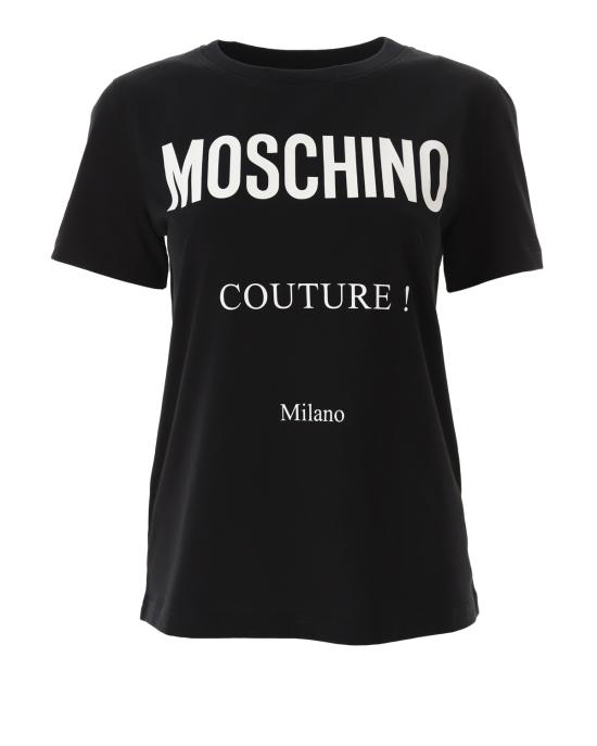 25FW 모스키노 반팔 티셔츠 0710 5441 1555 NERO