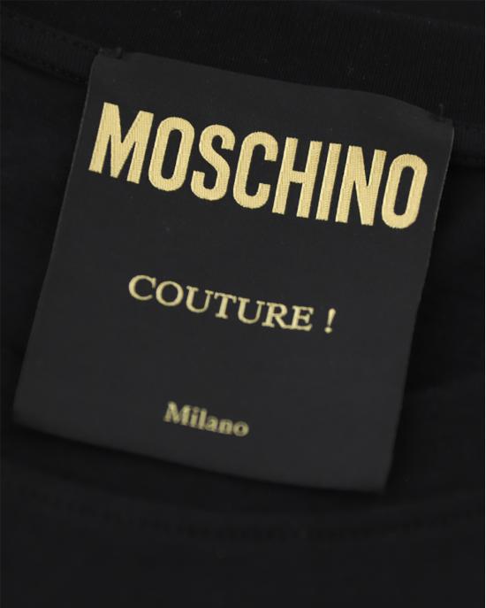 25FW 모스키노 반팔 티셔츠 0710 5441 1555 NERO - MOSCHINO
