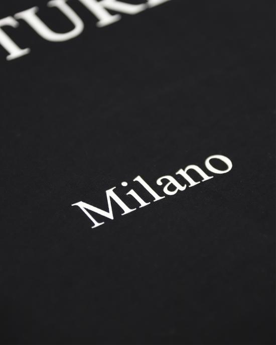 25FW 모스키노 반팔 티셔츠 0710 5441 1555 NERO - MOSCHINO