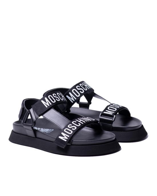 26FW 모스키노 샌들 MA16244G1I MIJ0 NERO - MOSCHINO