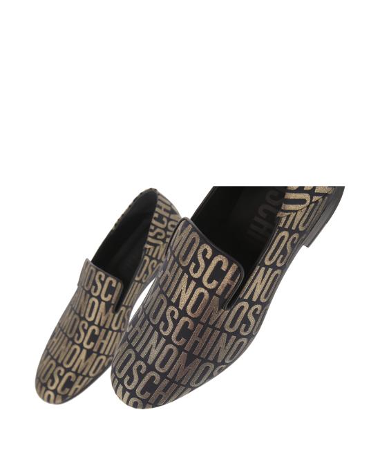 26SS 모스키노 로퍼 MM10502C1I105 00A NERO ORO - MOSCHINO