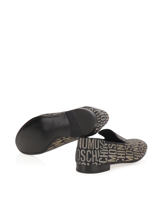 26SS 모스키노 로퍼 MM10502C1I105 00A NERO ORO - MOSCHINO